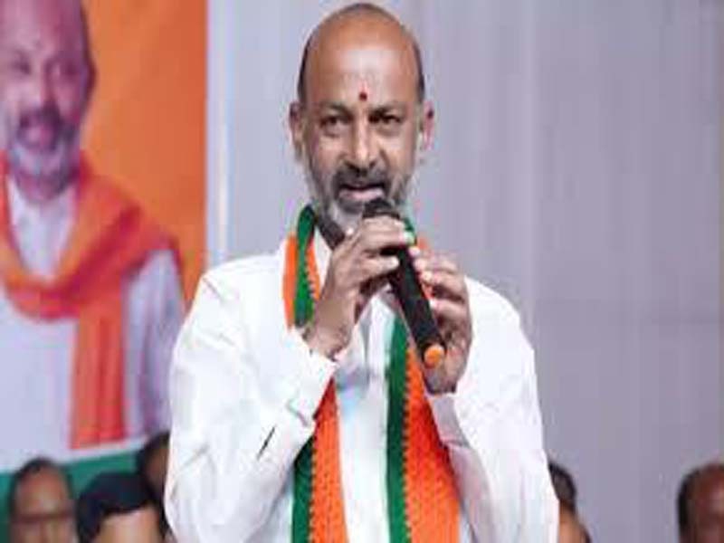 Bandi Sanjay Kumar questions Owaisi and the state government’s inactivity about the attack of tribal women.