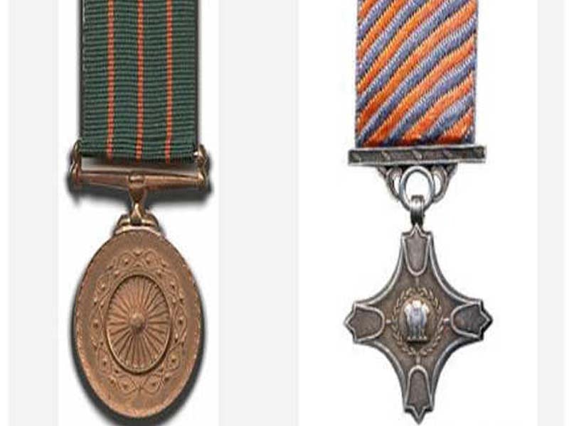 IAF servicemen were given six Vayu Sena Medals and two Shaurya Chakras.