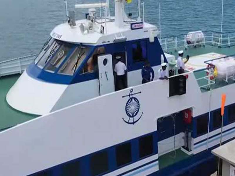 On August 16, India-Sri Lanka ferry service will start again.