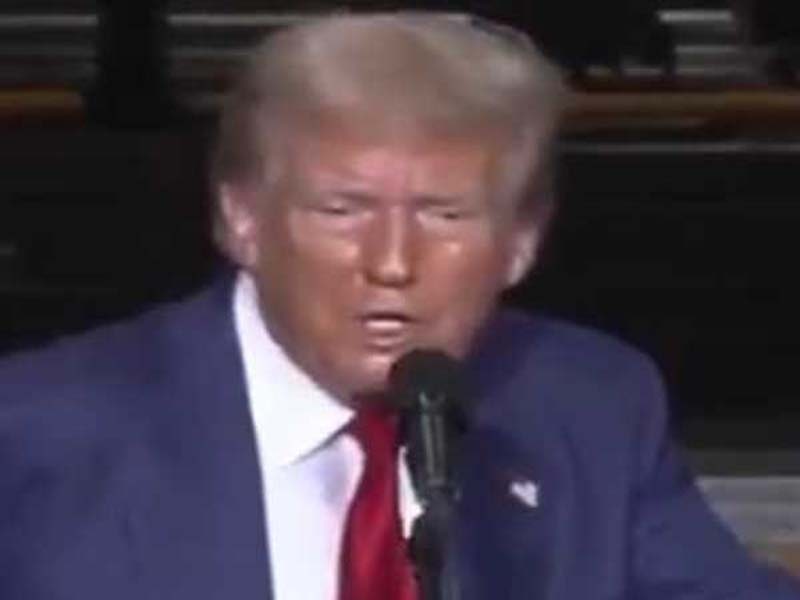 According to Trump, the largest problem facing the US and the globe is averting the deployment of nuclear weapons.