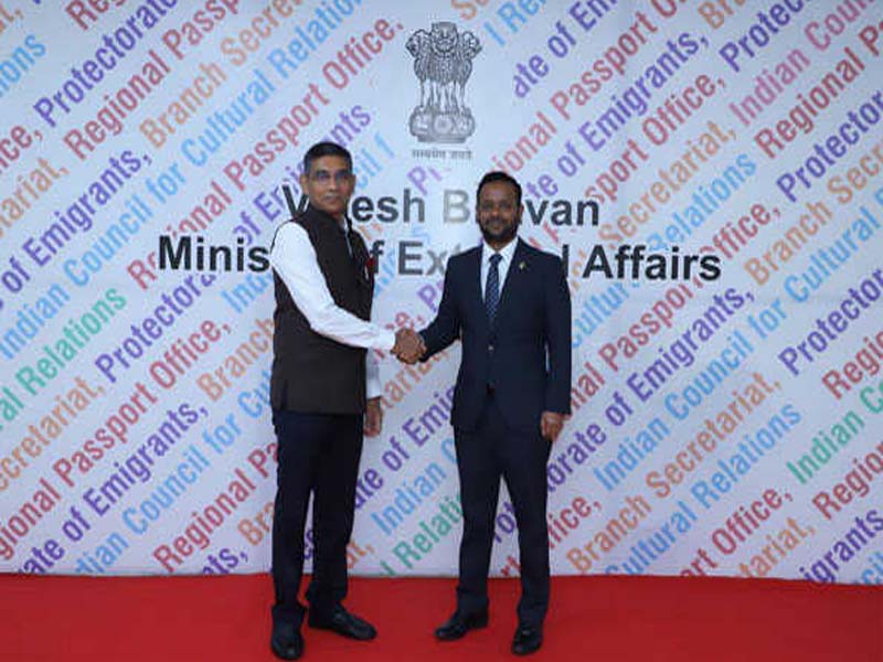 Mumbai hosts a review meeting for the Greater Male Connectivity Project with the Maldives and India.