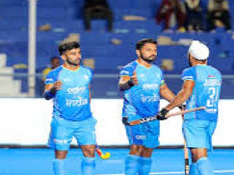 In the Asian Champions Trophy, India defeated China 3-0.