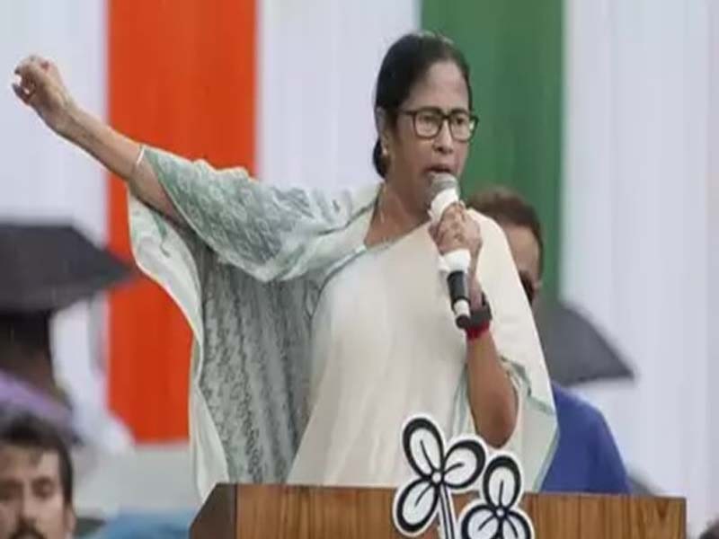 Mamata, the chief minister of Bengal, has declared her readiness to step down.