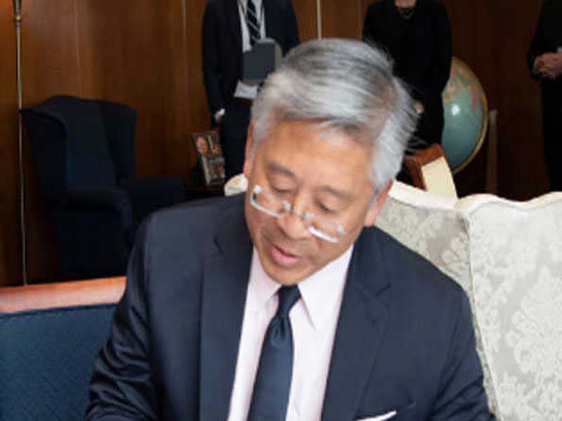 Donald Lu, the US Assistant Secretary of State, is in India.