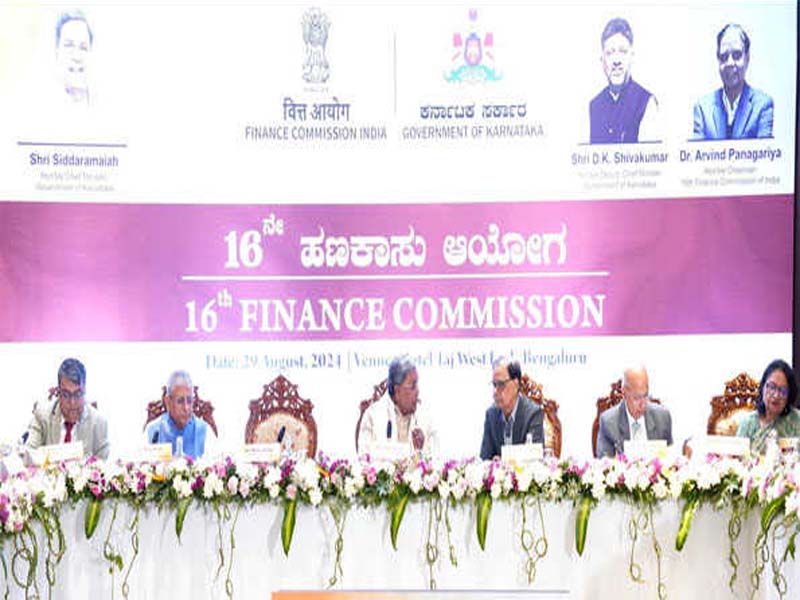 Karnataka CM demands greater funding and criticizes the state’s decreased financial share.