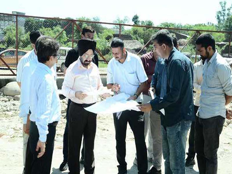 DG J&K YSS visits ‘Khel Gaon’ and assesses finished and continuing sports projects