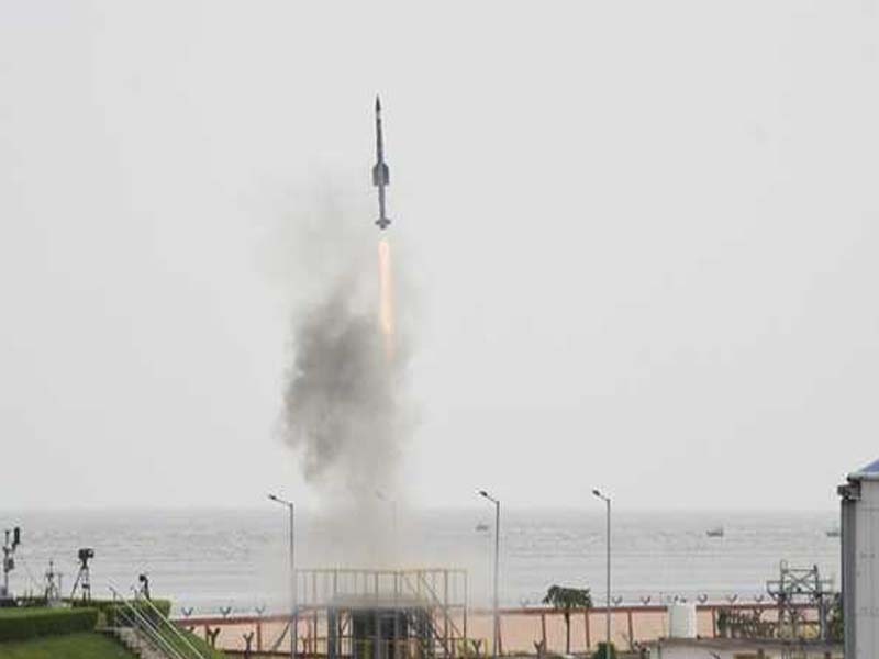 Vertical Launch Short Range Surface-to-Air Missile flight test conducted by DRDO and Navy is successful.