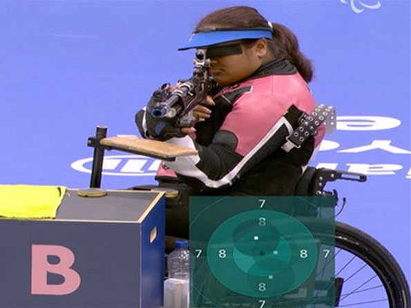 Bronze in Parashooting is won by Mona Agarwal.