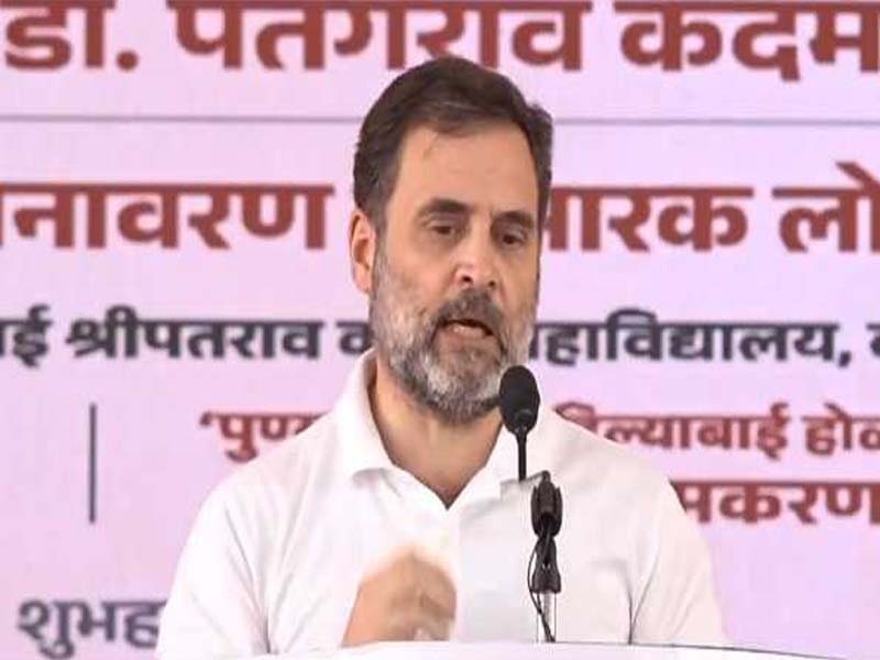 PM’s admission of error about the collapse of the statue: Rahul