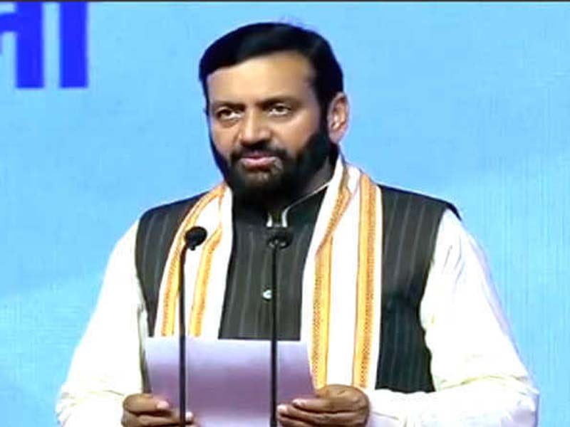 Nayab Singh Saini takes his second oath as Haryana chief minister.