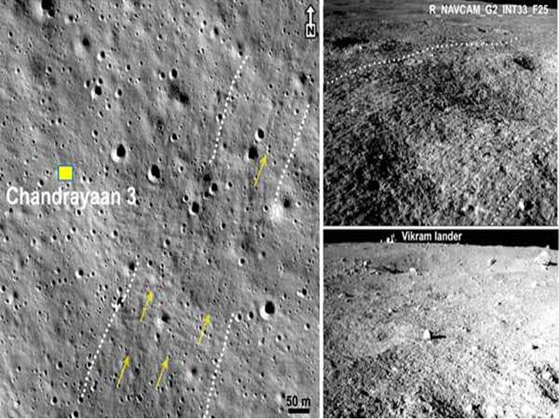 Chandrayaan-3 Discovers Hidden Crater on the Moon