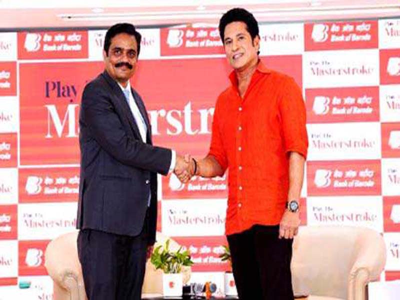 Bank of Baroda Names Tendulkar as Global Brand Ambassador
