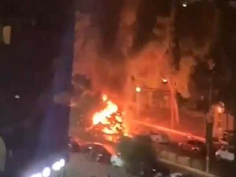 israeli attacks on the capital Damascus are denounced by Syria