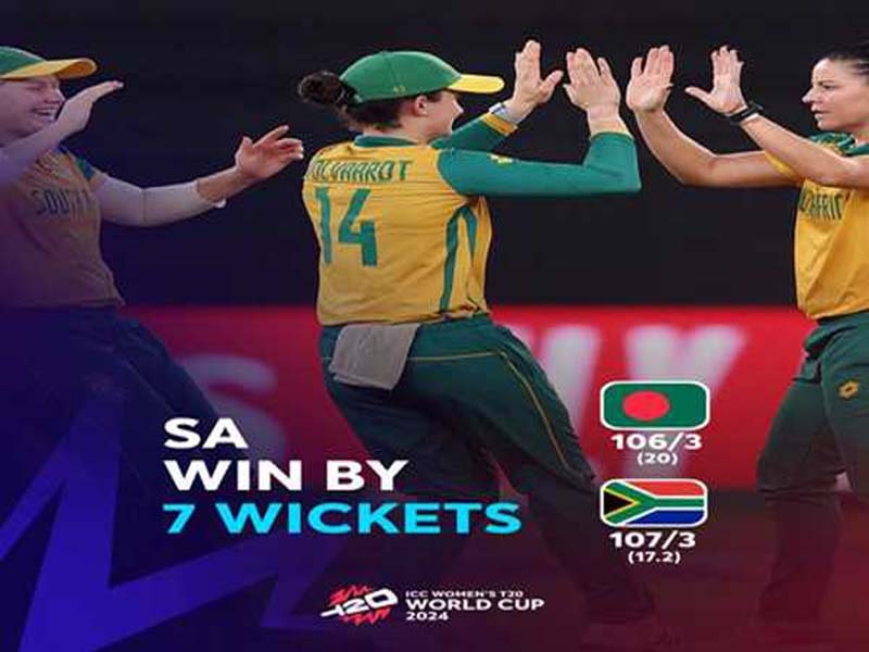 Bangladesh’s dreams for a semifinal are dashed by South Africa