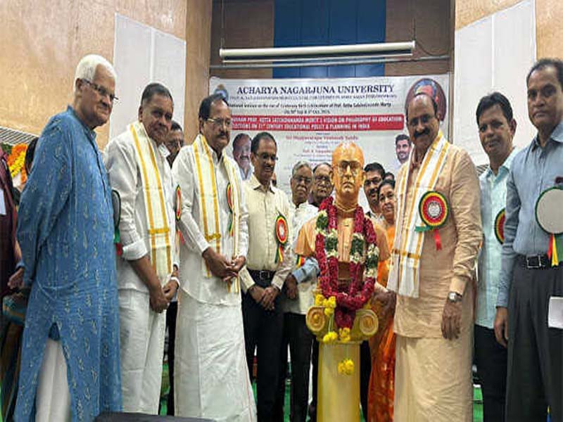 Indian philosophy is the sole solution to global problems. Venkaiah Naidu