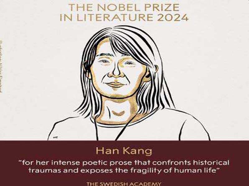 Han Kang receives the Literature Nobel Prize