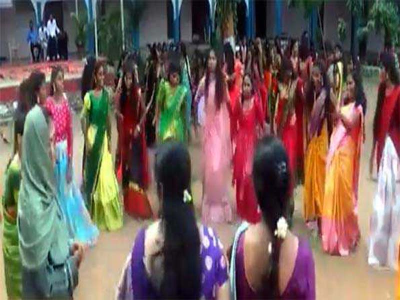 Telangana: The Bathukamma flower festival has started