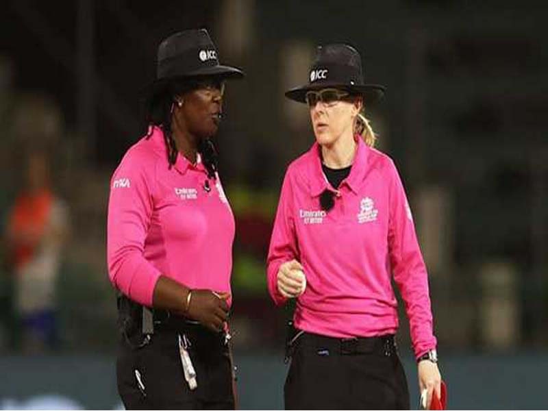 T20 World Cup match officials will be entirely female.