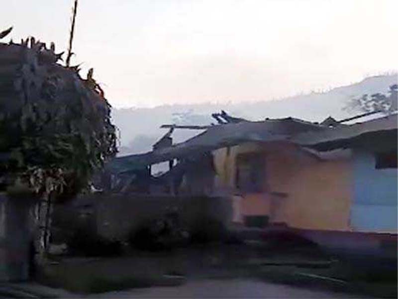 Volcano Lewotobi erupts in central Indonesia, kills ten people.