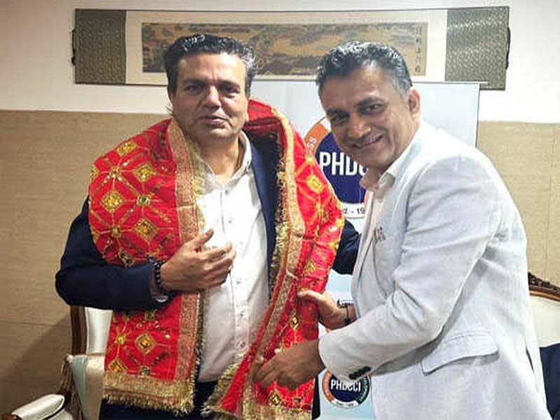 Rakesh Wazir Named Chairman of PHDCCI Jammu Chapter