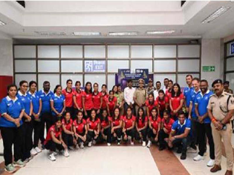Indian Hockey Team Arrives for 2024 Asian Champions Trophy