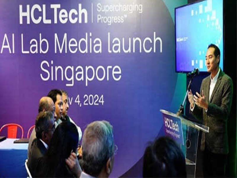 By 2025, HCL plans to construct an AI lab in Singapore