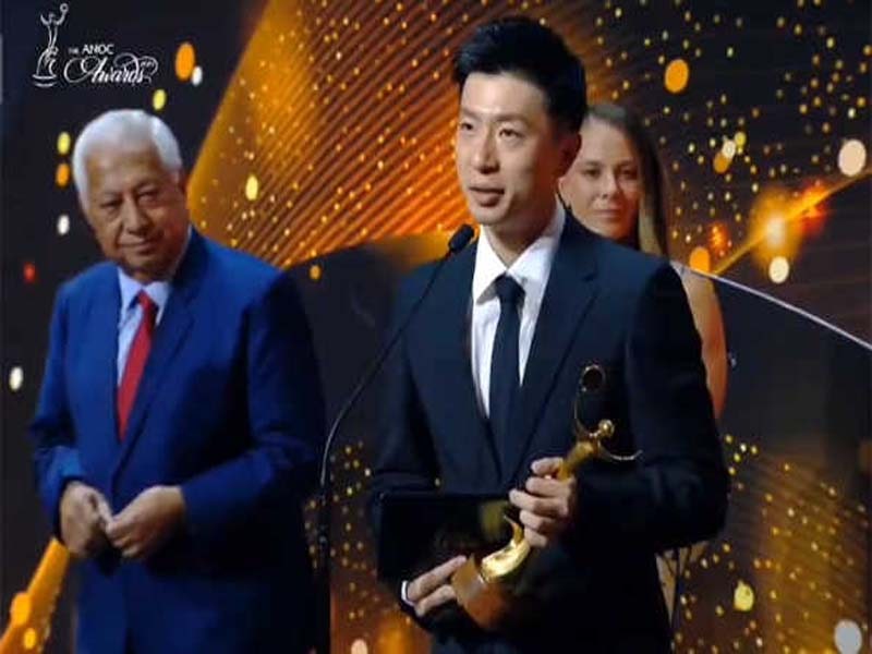Ma Long Wins Outstanding Sporting Career Award