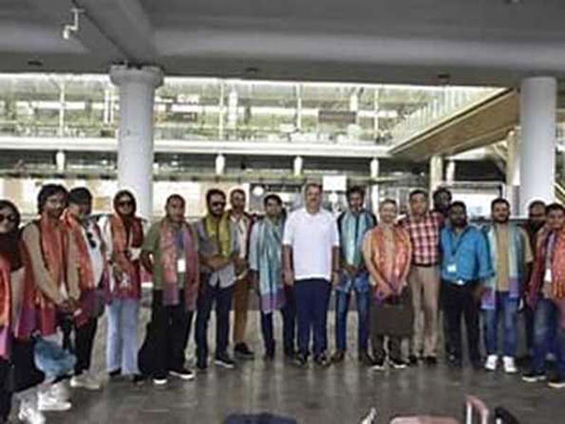 Maldivian Journalists and Creators Arrive in Hyderabad for Program