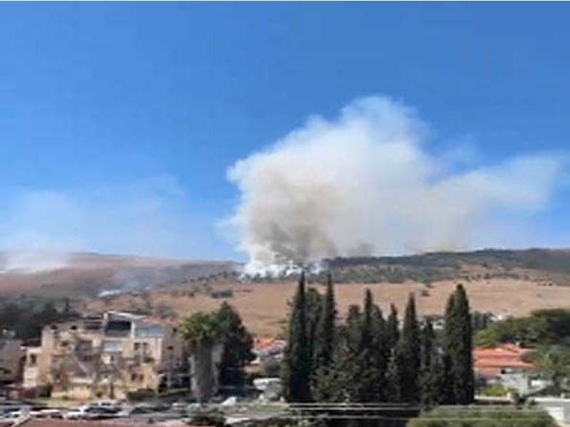 Hezbollah launches 20 rockets toward northern Israel and Tel Aviv.