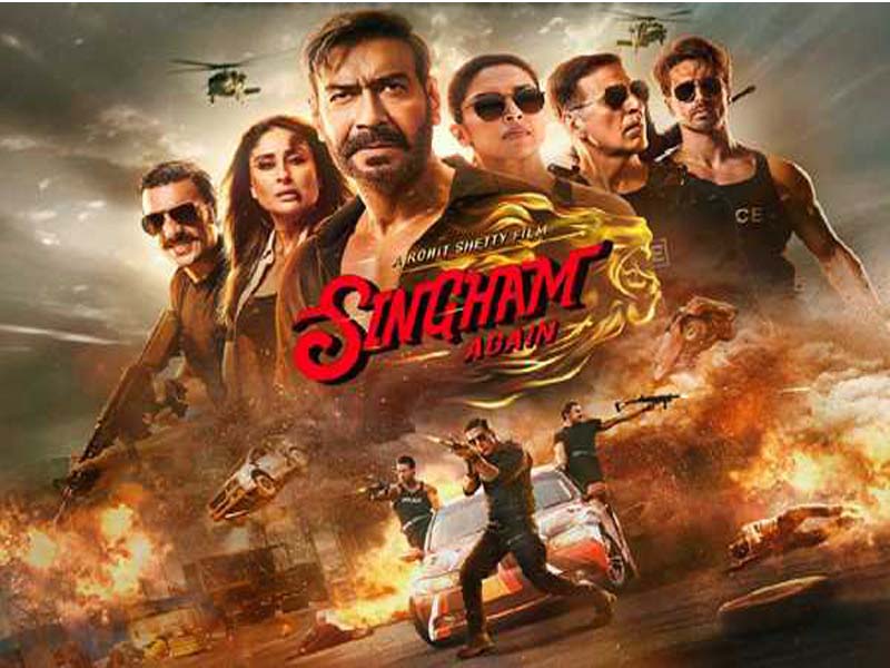 In four days, the movie Singham Again makes around Rs 130 crore.