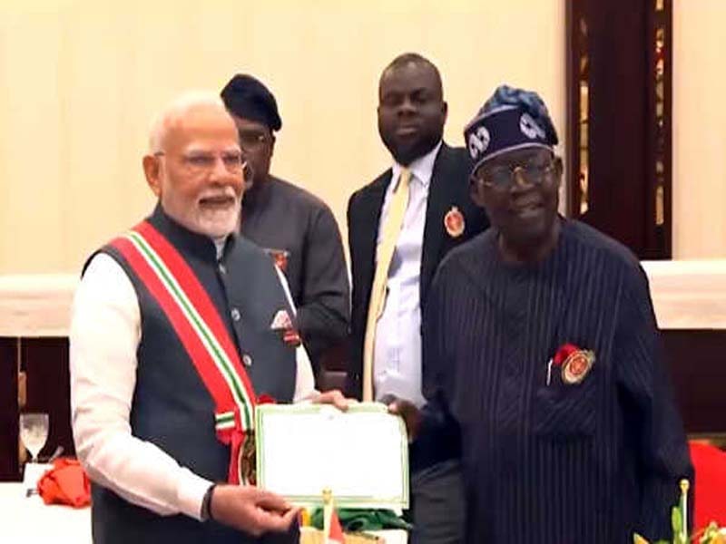 PM Modi Awarded Top Nigerian Honor by President Tinubu