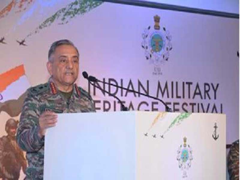 CDS launches the Indian Military Heritage Festival’s second edition.