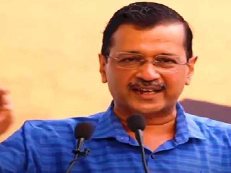 Kejriwal says AAP will run independently in the Delhi elections.