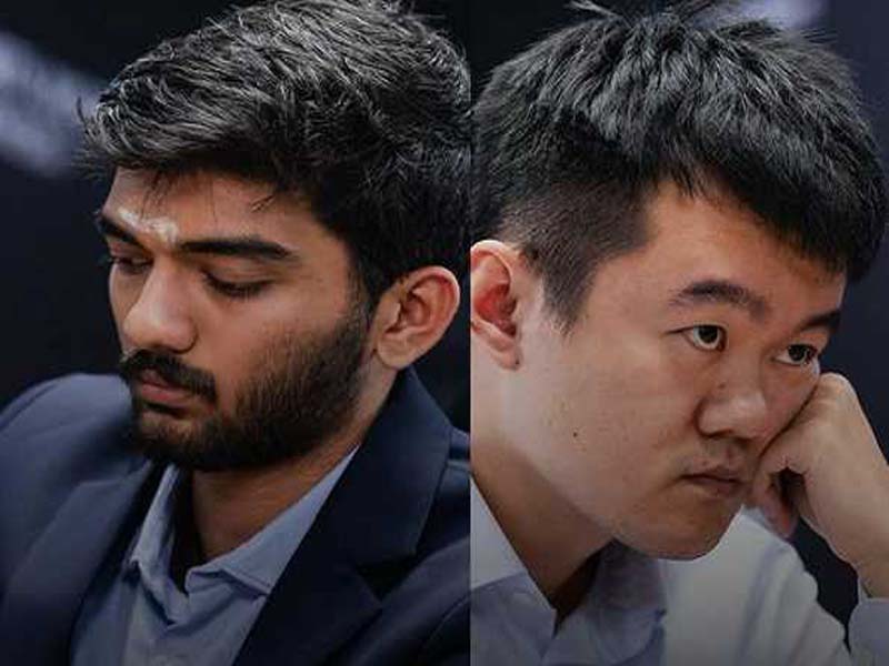 World Chess: Gukesh and Ding Liren Draw in Round 8