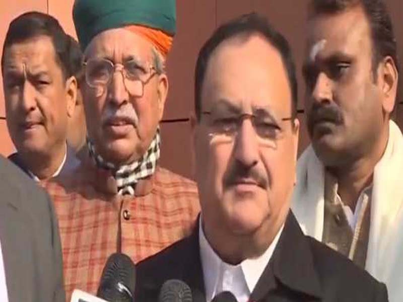 JP Nadda Hits Back at Kharge Over Dhankhar Allegations