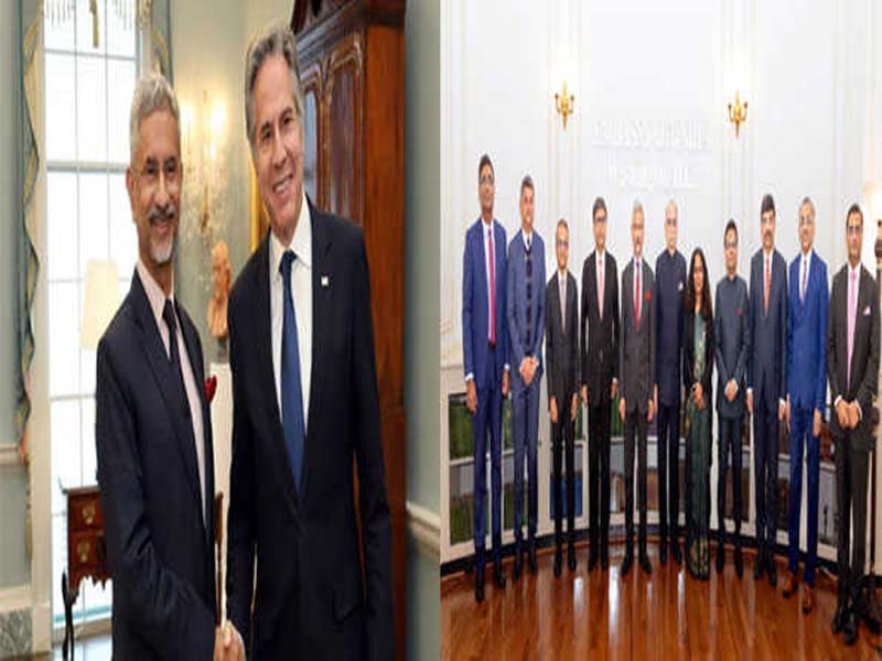 EAM Jaishankar Meets US Secretary Blinken and Consuls