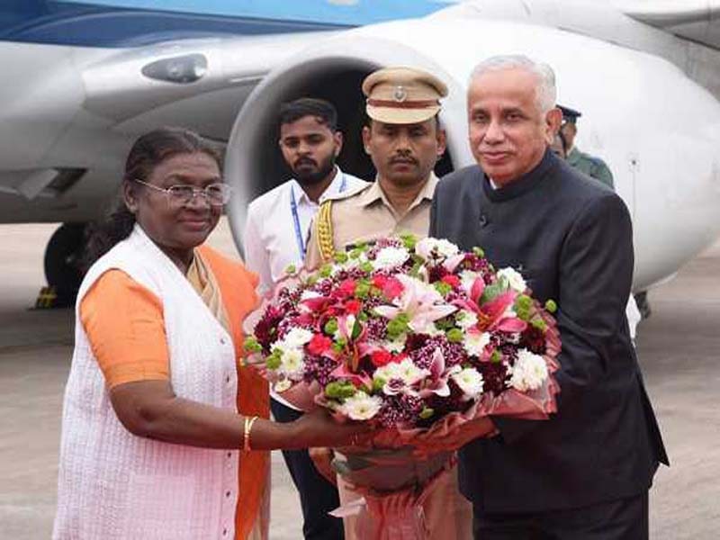President to arrive Telangana on a 5-day southern tour.