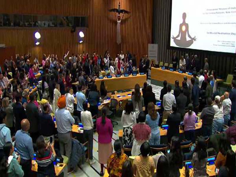 India’s UN Mission Celebrates First World Meditation Day