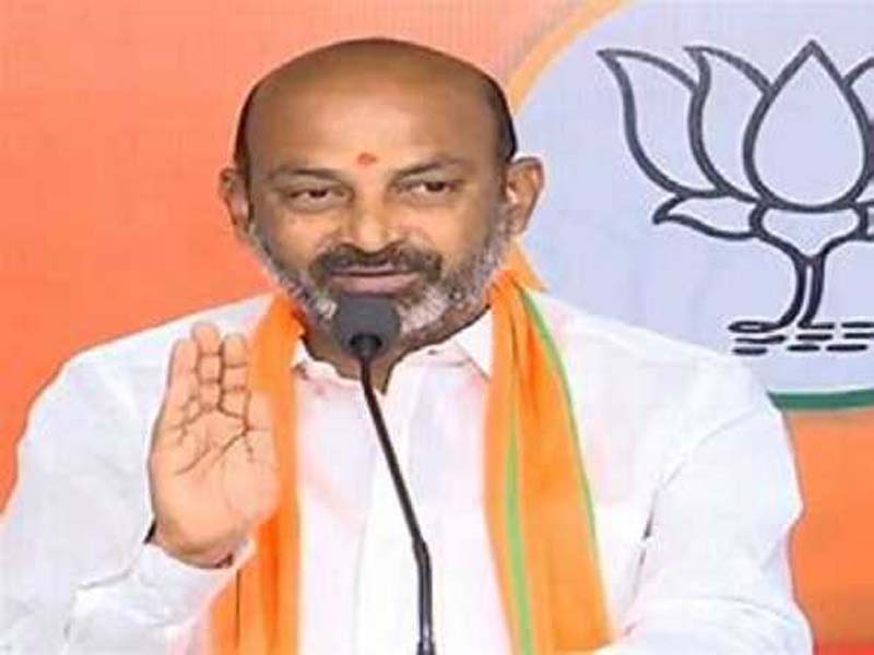 Bandi Sanjay Blasts Congress, BRS for Telangana’s Debt