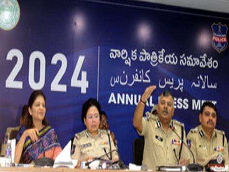 Telangana’s crime rate rises by 22% this year.