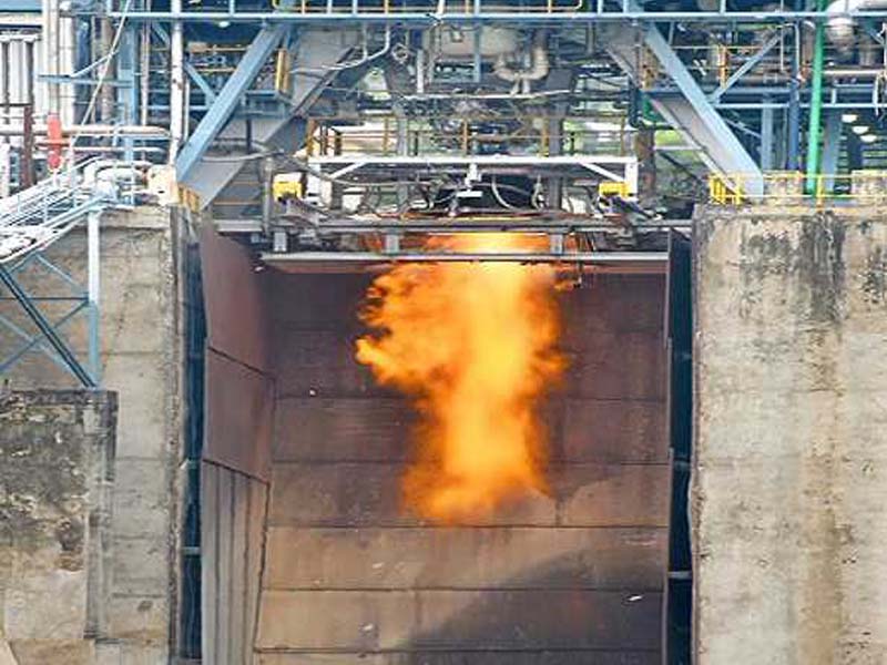 ISRO Conducts Hot Test of Cryogenic Engine