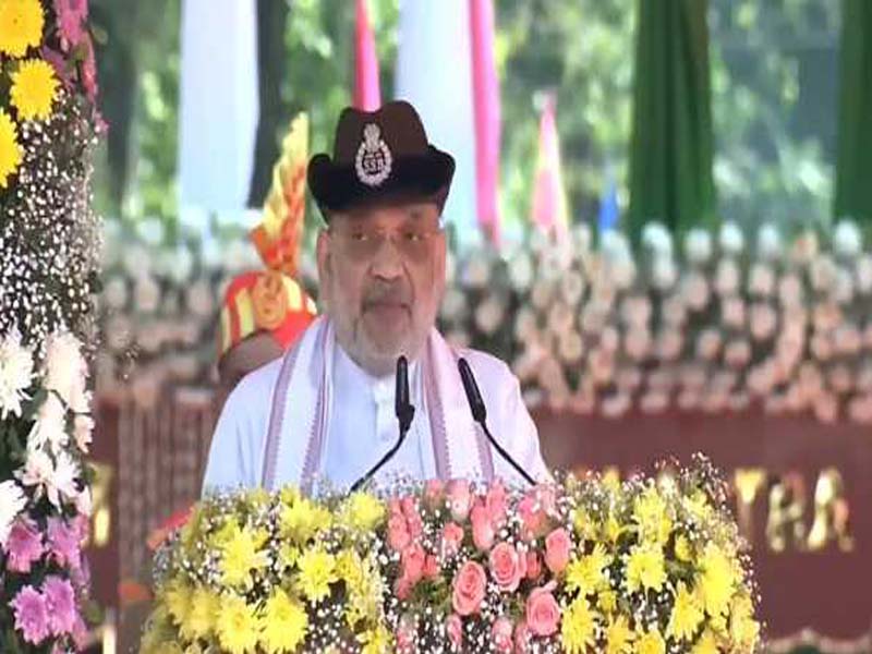 Amit Shah said the Siliguri corridor is safe because of SSB jawans.