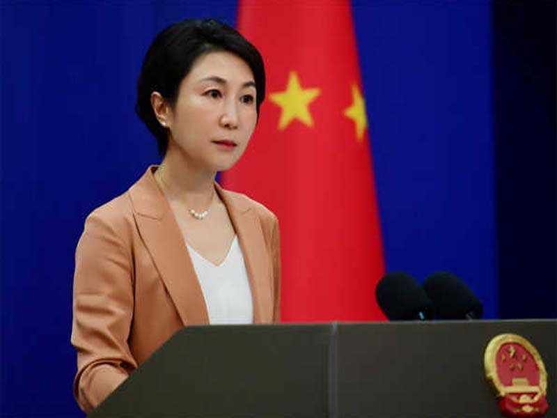 According to a spokeswoman, the US has no right to become involved in maritime disputes between China and the Philippines.