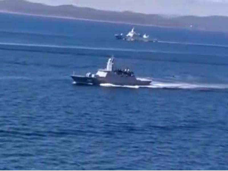 China’s navy and Russia’s Pacific fleet practice together in the Sea of Japan: Military