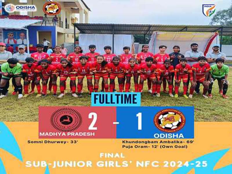 Madhya Pradesh wins its first Sub-Jr NFC Tier 2 championship.