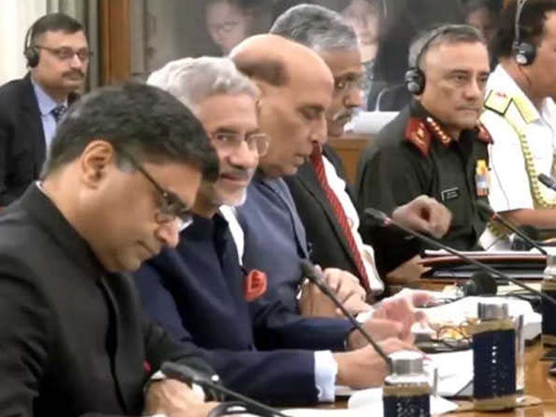 Foreign and defense ministers from Japan and India discuss security.