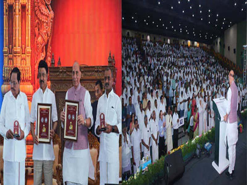 The most revered leader and political giant in India is Karuna: The Rajnath