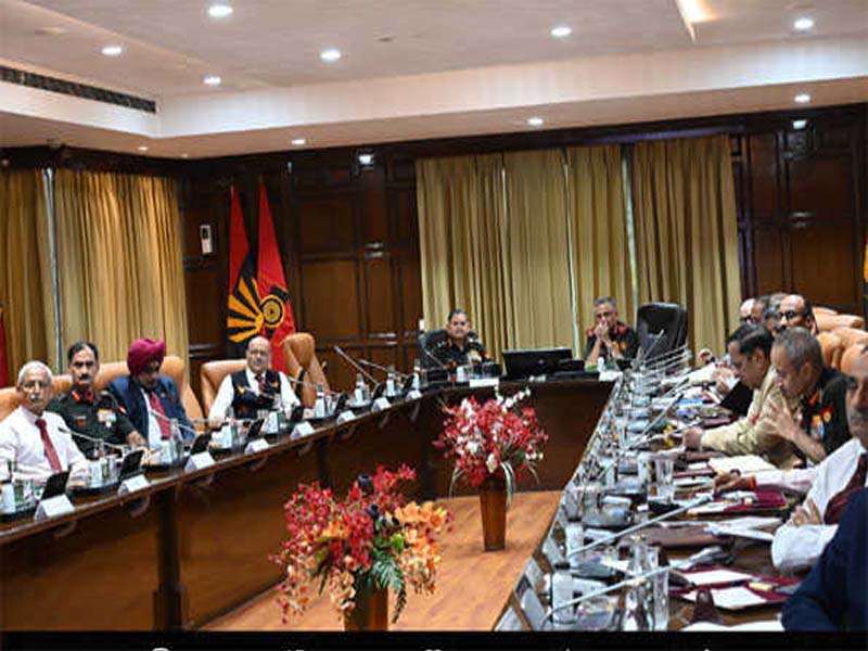 The Army Chief chairs a high-level meeting and discusses the Viksit Bharat@2047 roadmap.