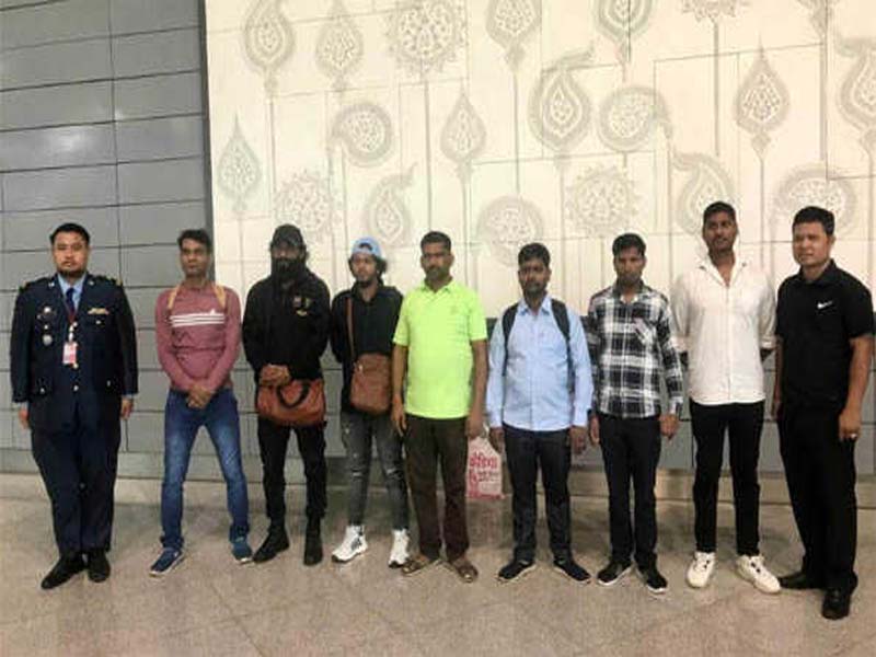 14 Indians were returned to India after being saved from cybercrime hotspots in Cambodia.