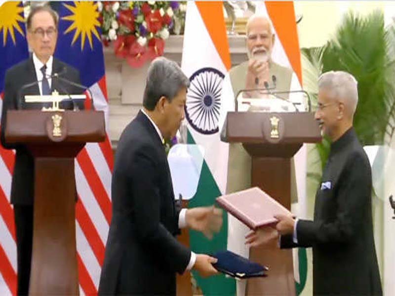 India, Malaysia strengthen relations to a Comprehensive Strategic Partnership and sign nine Memorandums of Understanding during Modi-Ibrahim talks